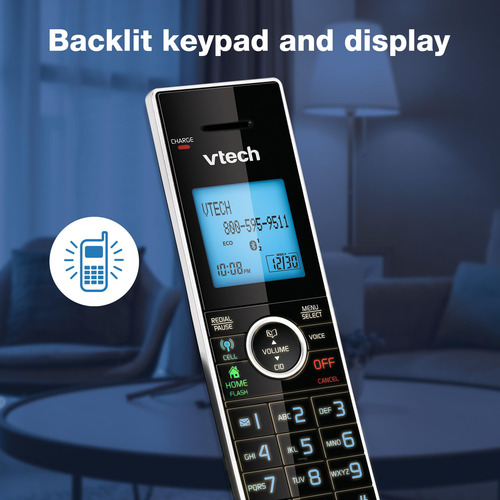 Teléfono Inalámbrico Vtech Connect To Cell Ds6771-3 Dect 6.0