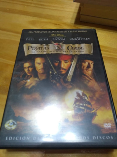 Imagen 1 de 3 de Piratas Del Caribe. La Maldición Del Perla... - Box 2 Dvds