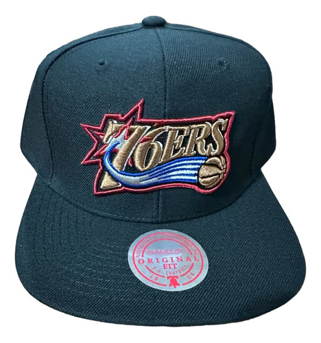 Gorra Mitchell & Ness Core Basic Hwc 76ers Snapback