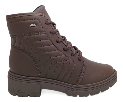 Coturno Feminino Dakota Bota Cano Curto Botina Tratorada