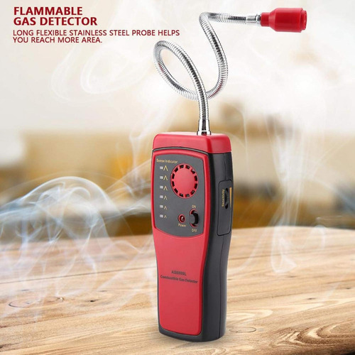 Detector De Gas Inflamable Smart Sensor As8800l Para Localiz