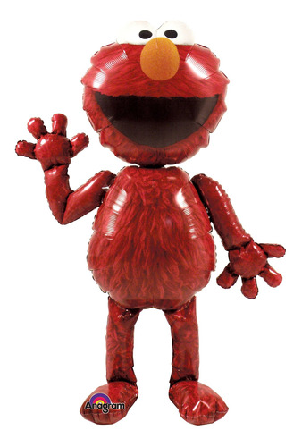 Elmo Airwalker Globo Aluminio Talla Unica Multicolor