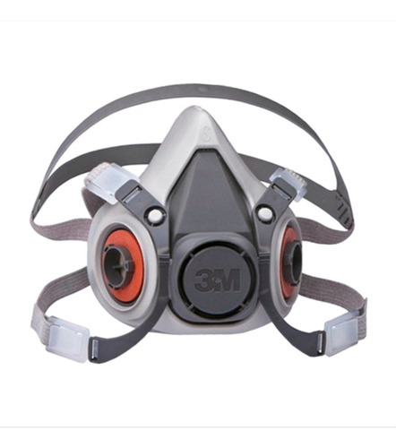 Mascarilla Respirador Media Cara 6200 C/ Filtros P100 M