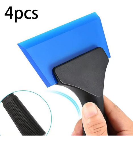 4pcs Generic Rubber Squeegee Heads Accesorios Ventana Tinte