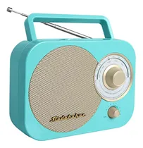 Comprar Radio Amfm Transportable Studebaker Radio En Color Cerceta T