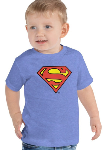 Playera Superman Logo Dc Comics Niño/dama/caballero