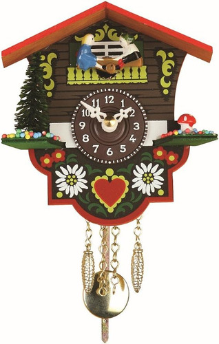 Reloj Suizo En Forma De Casa Del Bosque, Tu 26 Pw