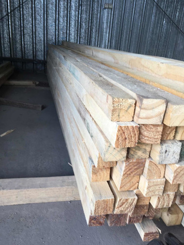 Tirantes 3x3x3,30 Madera Pino De Primera