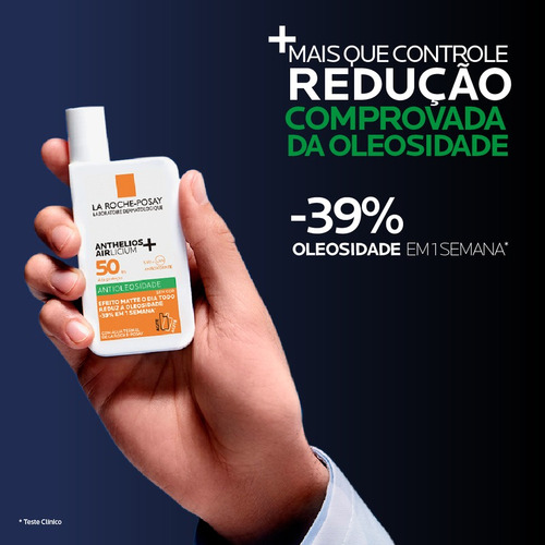 Protetor Solar Facial Anthelios Fps 50 Sem Cor 40ml