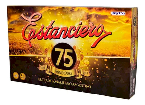 Juego De Mesa Toyco Estanciero 75 Aniversario