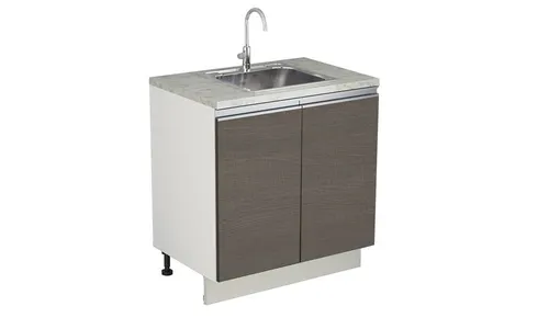 Muebles De Cocina 120 En Melamina Color A Eleccion.