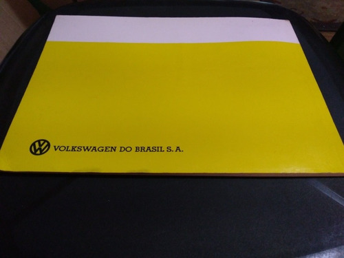 Manual Proprietário Vw Brasília 1976 1977 Excelente Estado - (Usado)