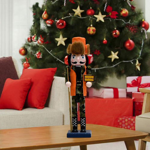 Figura De Cascanueces, Decoración Navideña, Artesanía,