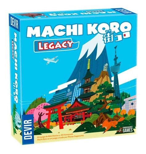 Machi Koro Legacy Juegos De Mesa Devir Familiar Machikoro