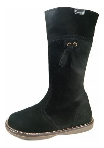 Bota De Gamuza Alta Emma Marcel 27-38 Moda Infantil Child