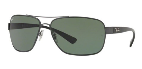 Oculos Sol Ray Ban Rb3567 041/9a 66 Grafite Verde Polarizado