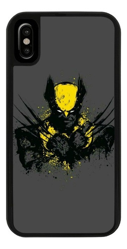 Funda Uso Rudo Tpu Para iPhone Wolverine Marvel X Men Moda