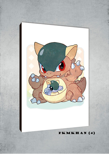 Cuadros Poster Pokemon Kangaskhan 60x90 (han 4)