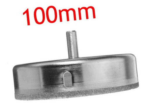 Imagen 3 de 4 de Copa Broca Diamantada 100mm Cerámica Azulejos Vidrio