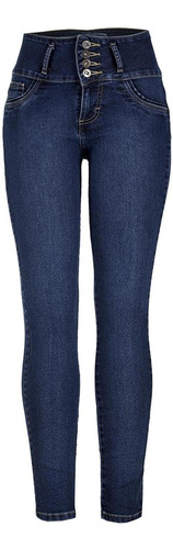 Jeans Casual Lee Mujer Skinny Pretina Alta H41