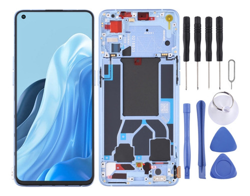 Pantalla Lcd Original Para Digitalizador Reno7 Pro 5g, Ensam