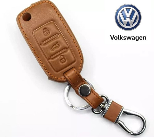 Imagen 2 de 3 de Funda Piel Llave Vw Volkswagen Jetta A4 A6 Bora