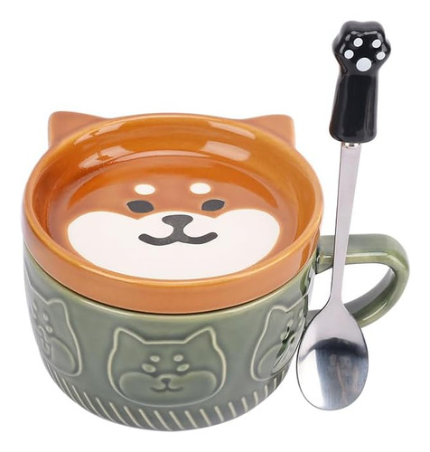 Xinhuigy Linda Taza De Café Con Tapa De Gato, Taza De Té De 