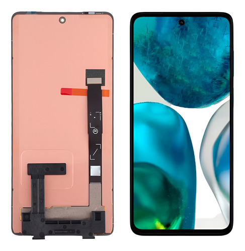 Tela Touch Display Frontal P/ Moto G52 Xt2221 Oled Nacional Cor Preto