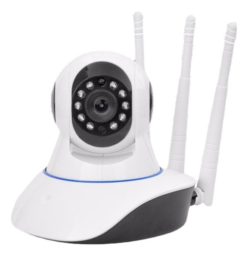 Camara Ip Robotizada 3 Antenas Cctv Wifi Hd Alarma