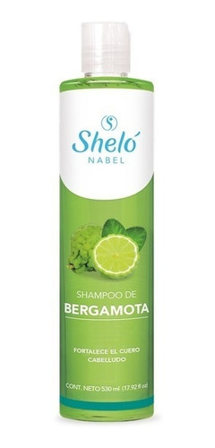 Shelo Shampoo De Bergamota Crecimiento Del Cabello, Alopecia