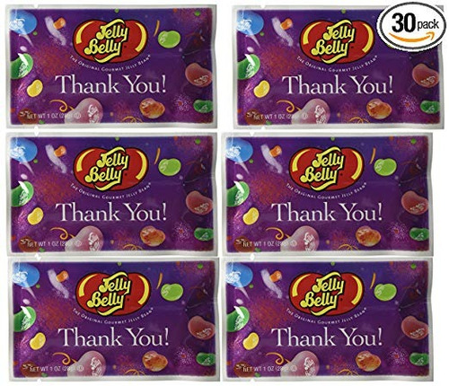 Jelly Belly Gracias Jelly Beans (30 Paquete 1 Onza) Bolsas S