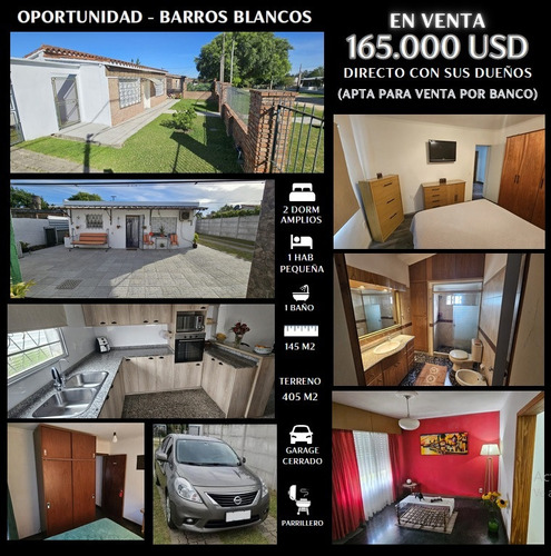 Venta Casa, Barros Blancos, Oportunidad!!!