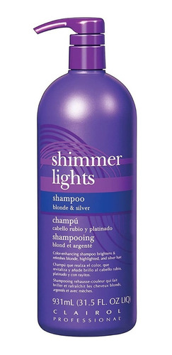 Clairol Brillo De Las Luces De Champú Rubia Y De La Plata