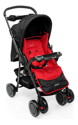 Imagen 1 de 4 de Cochecito Bebé Felcraft Puebla Manija Rebatible