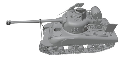 Sherman Repotenciado Impreso En 3d 1/72