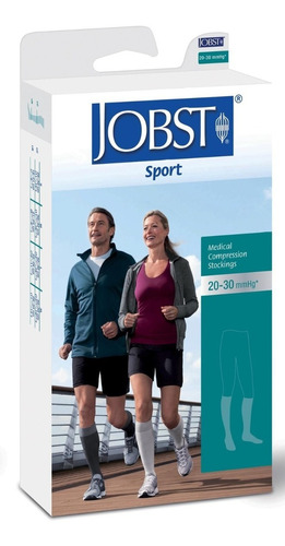 Meia De Compressão Bsn Jobst 20-30 Mmhg - Cor: Cinza