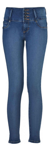 Pantalon Jeans Skinny Booty Up Lee Mujer Tm52