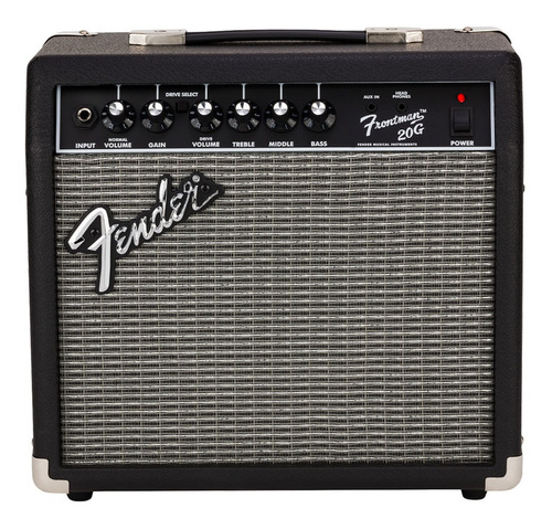 Amplificador De Guitarra Fender Frontman 20g