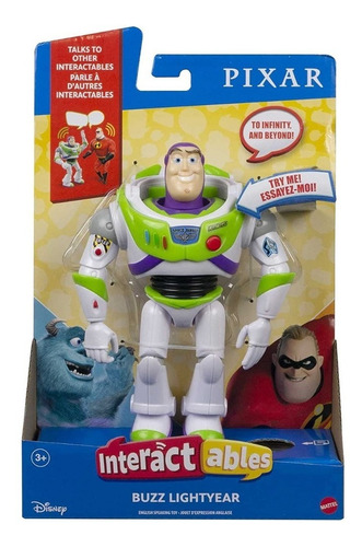 Toy Story Buzz Lightyear Interactables Acción Parlante 18 Cm