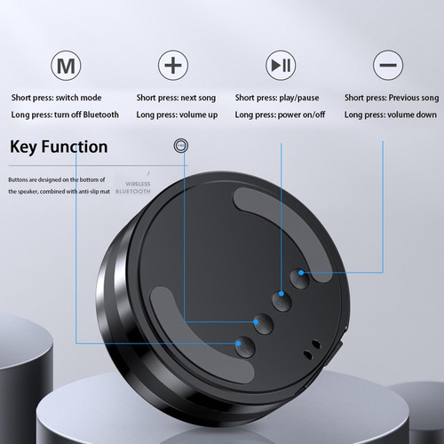 A7 Mini Altavoces Bluetooth Portátiles Pequeño Altavoz 52 Y