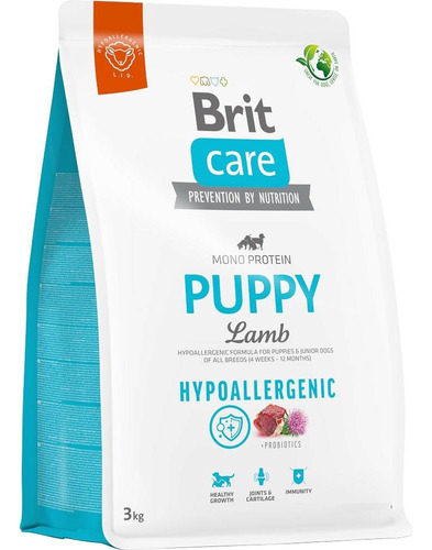 Brit Care Dog Hypoallergenic Puppy Lamb 3kg