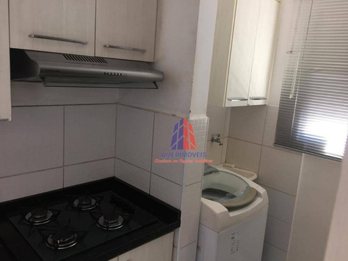 Apartamento Com 3 Dormitórios À Venda, 60 M² Por R$ 220.000 - Residencial Colina Azul - Parque Universitário - Americana/sp - Ap0781