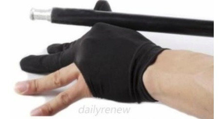 Imagem 2 de 5 de 2 Luva Auxiliar Sinuca Bilhar Snooker Material Fino