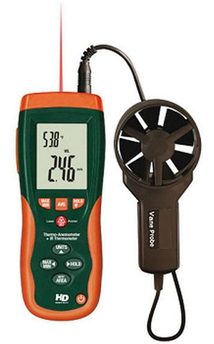 Anemometro Para Medir Flujo, Mxalz-001, Viento 80 A 5900 Ft/