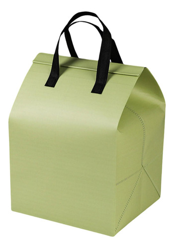 Bolsa Térmica Para Repostería Y Snacks Frescos Verde