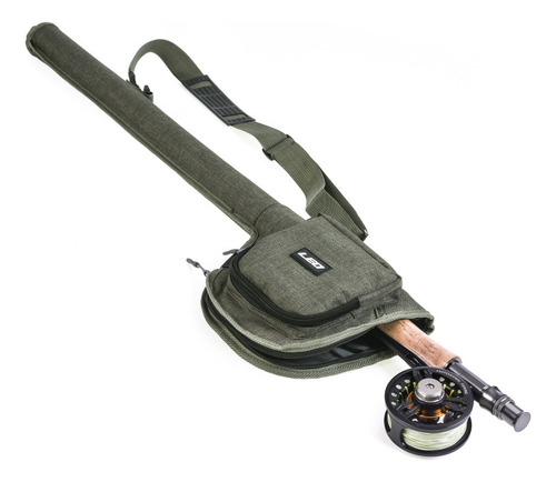 H Pole Case Fly Storage Rod Canvas Reel Pesca