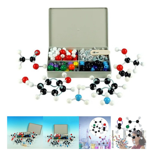 Kit De Modelos De Química De Modelado Molecular De 240 Pieza