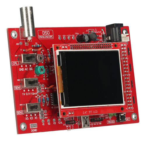 Set Portátil De Miniosciloscopio Dso138 Con Pantalla Tft De