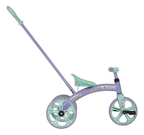 Triciclo Infantil Sem Pedal Com Empurrador Baby Verden Bikes
