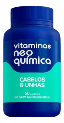 Kit 4x Vitaminas Cabelos E Unhas 60 Cps - Neo Química